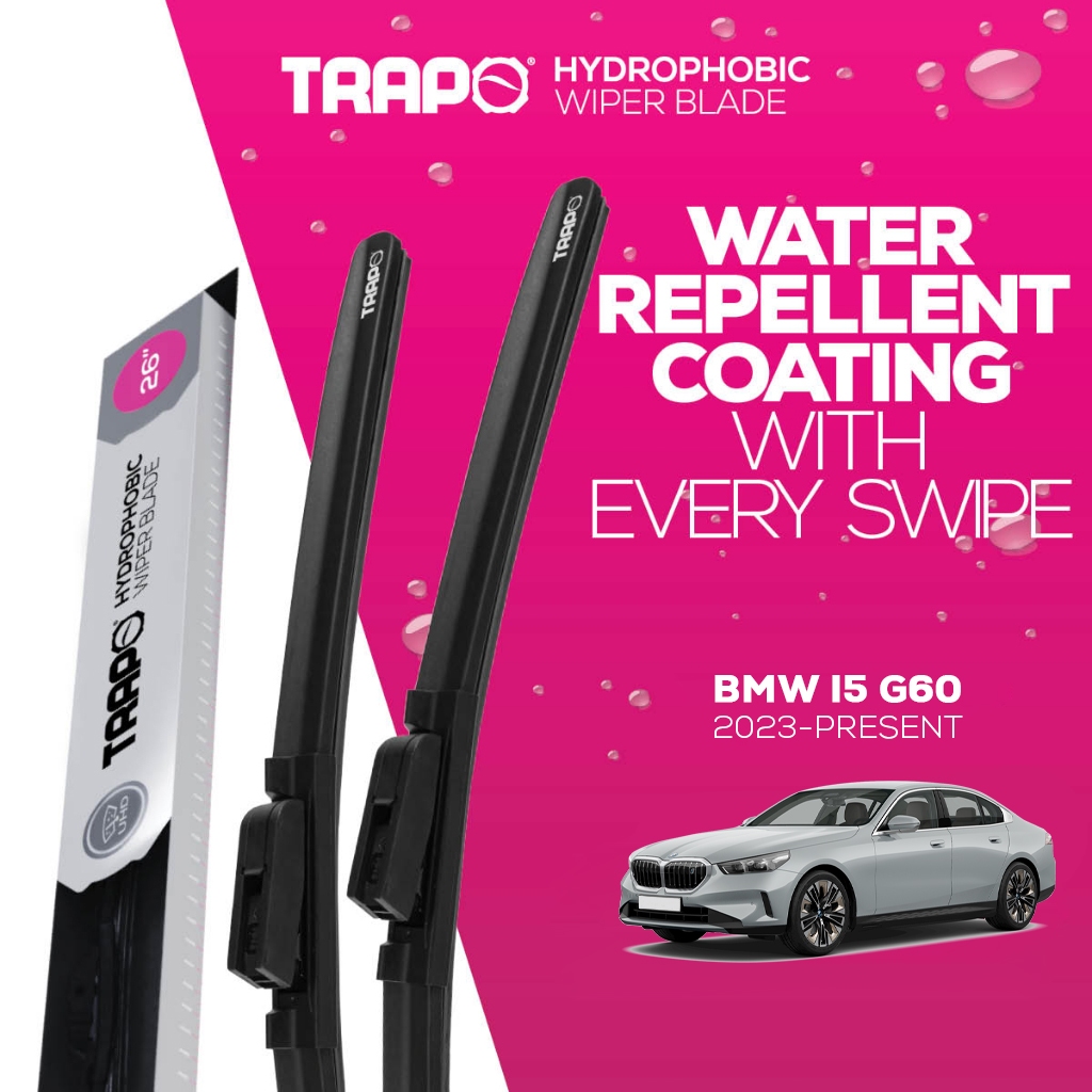 ที่ปัดน้ำฝน Trapo Hydrophobic  BMW i5 (G60) (2023-ปัจจุบัน) 1 Set