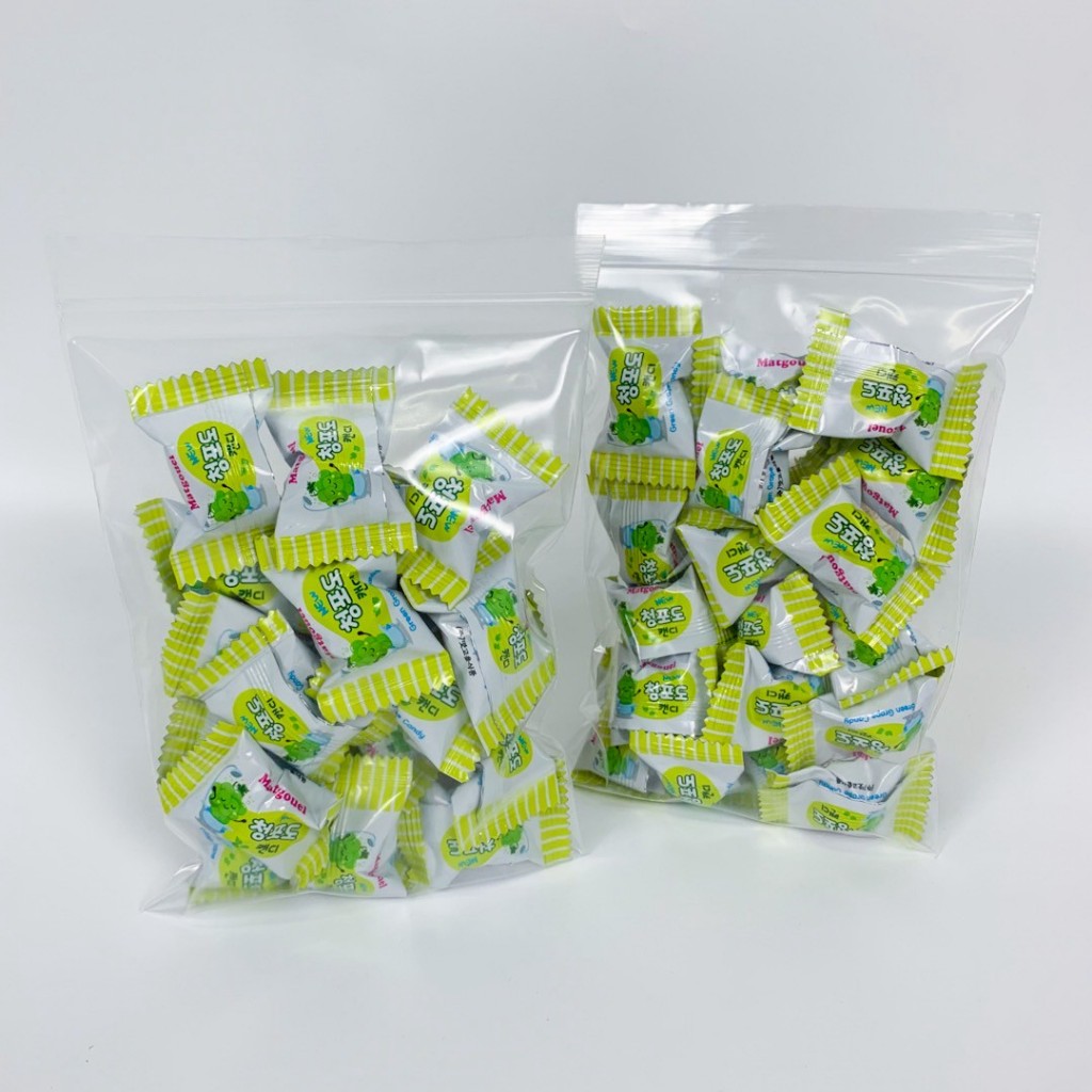 🍇ลูกอมรสองุ่น 20 เม็ด และ 50 เม็ด GRAPE CANDY ลูกอมเกาหลี 청포도 캔디 - รูปที่ 4