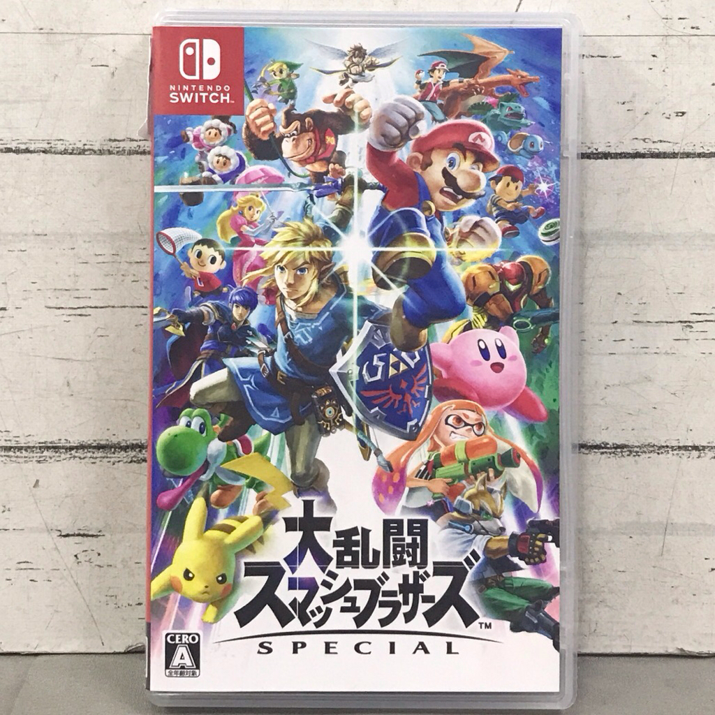 ตลับแท้ [Nintendo Switch] Super Smash Bros. SPECIAL (Japan) (EN : Support) (HAC-AAABA-JPN)