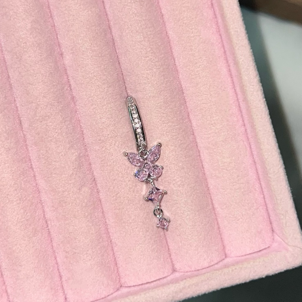 จิวแบบห่วงล็อค สแตนเลสแท้💖🦋พร้อมส่งจากไทย