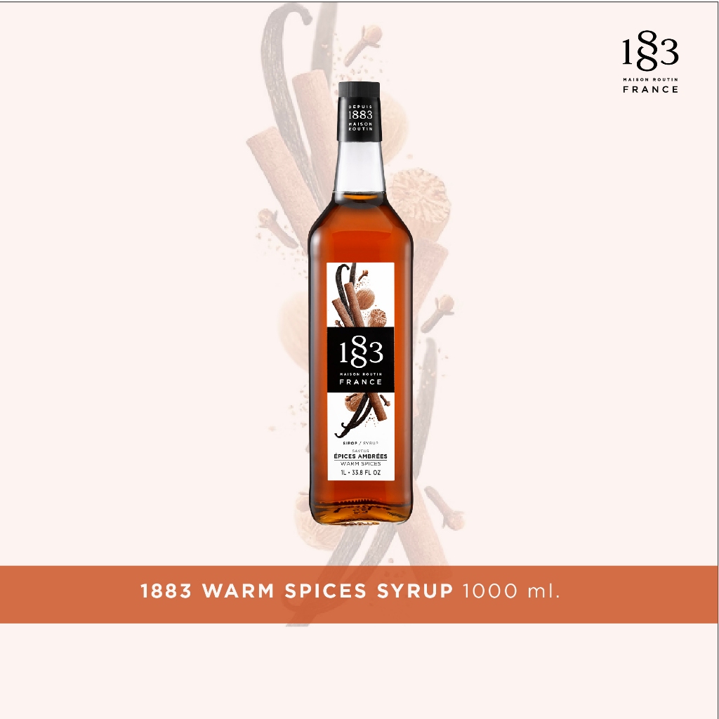 1883 น้ำเชื่อมกลิ่นวอร์ลสไปซ์ | WARM SPICES SYRUP 1000 ml. (SKU 5871)
