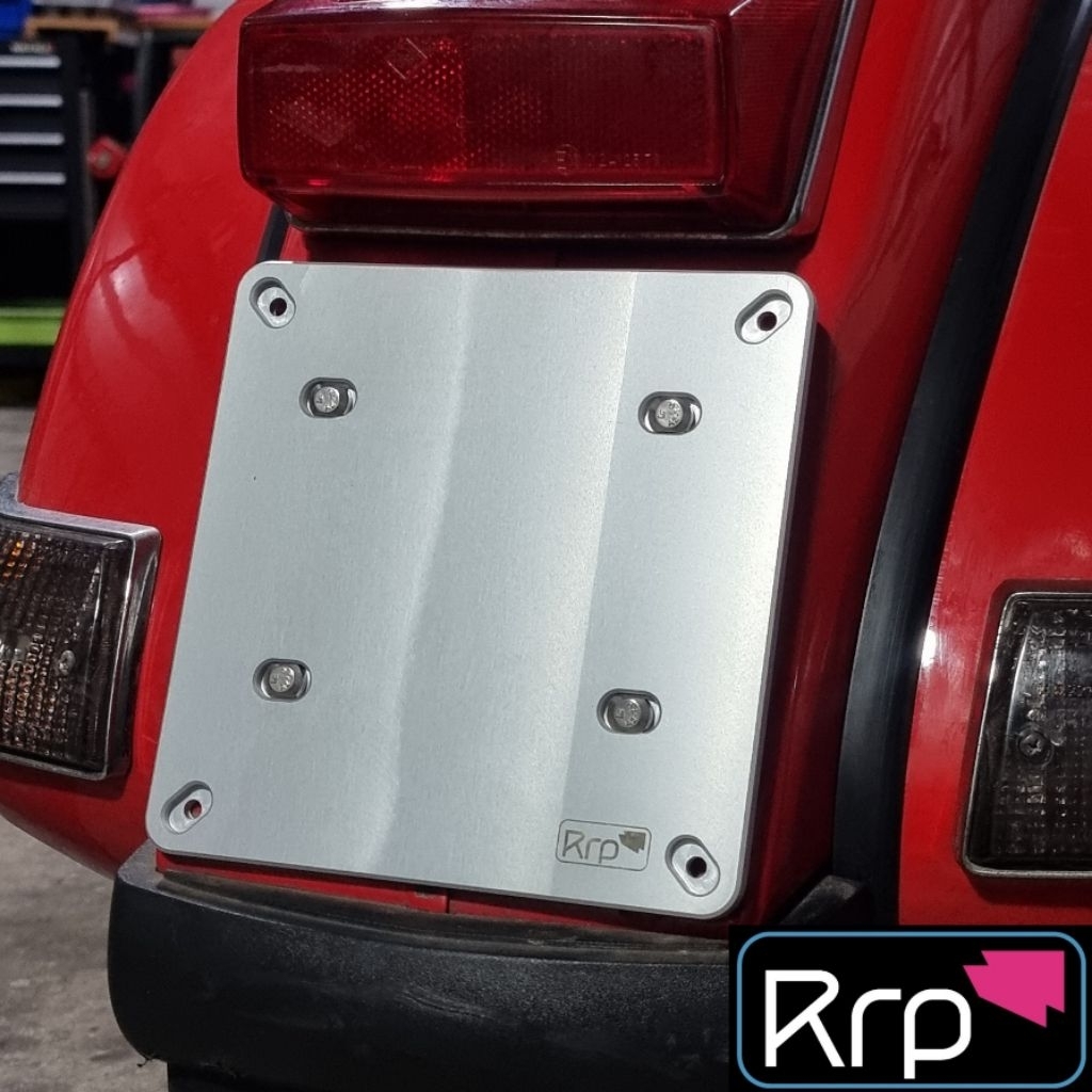 Rrp​ แผ่นรองป้ายทะเบียน​ Cnc​ สำหรับ​ Vespa Px​ 2017, T5,​ Smallframe, Lambretta รุ่น​1,2,3,​ DL