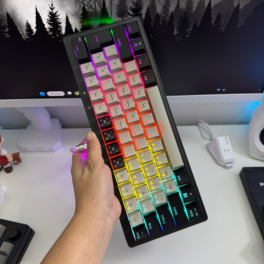 [ปล่อยต่อ] แมคคานิคอลคีย์บอร์ด Zifriend AG61 Mechanical Keyboard Zifriend AG61