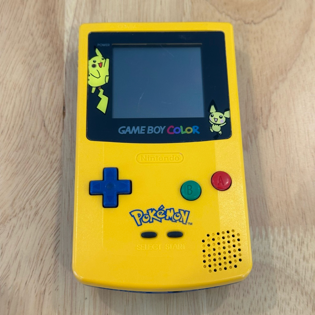GameBoy Color Limited Edition Pokemon Pikachu เครื่องแท้คับ