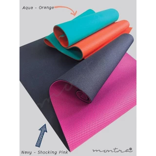 เสื่อโยคะออกกำลังกาย แบรนด์ MONTRA รุ่น ECO PVC 6 MM.(เนื้อแน่น)