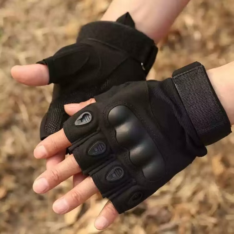 ถุงมือมอเตอร์ไซค์  ถุงมือครึ่งนิ้ว ถุงมือขับรถ ถุงมือทัชสกรีน ทัชสกรีนได้ เนื้อผ้ายืดหยุ่น ซับเหงื่อ ระบายอากาศดี เพิ่มค