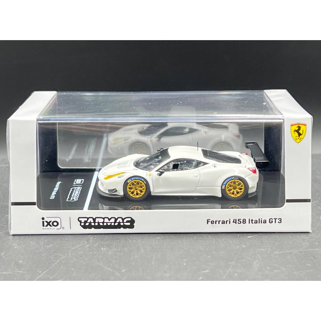 Tarmac Works Ferrari 458 Italia GT3 White