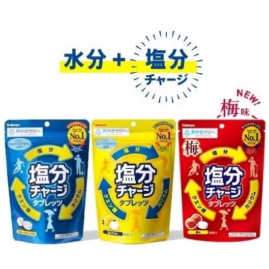 ลูกอมเกลือแร่ คาบายา Kabaya Salinity Tablet ห่อ 81g ของแท้ญี่ปุ่น พร้อมส่งในไทย