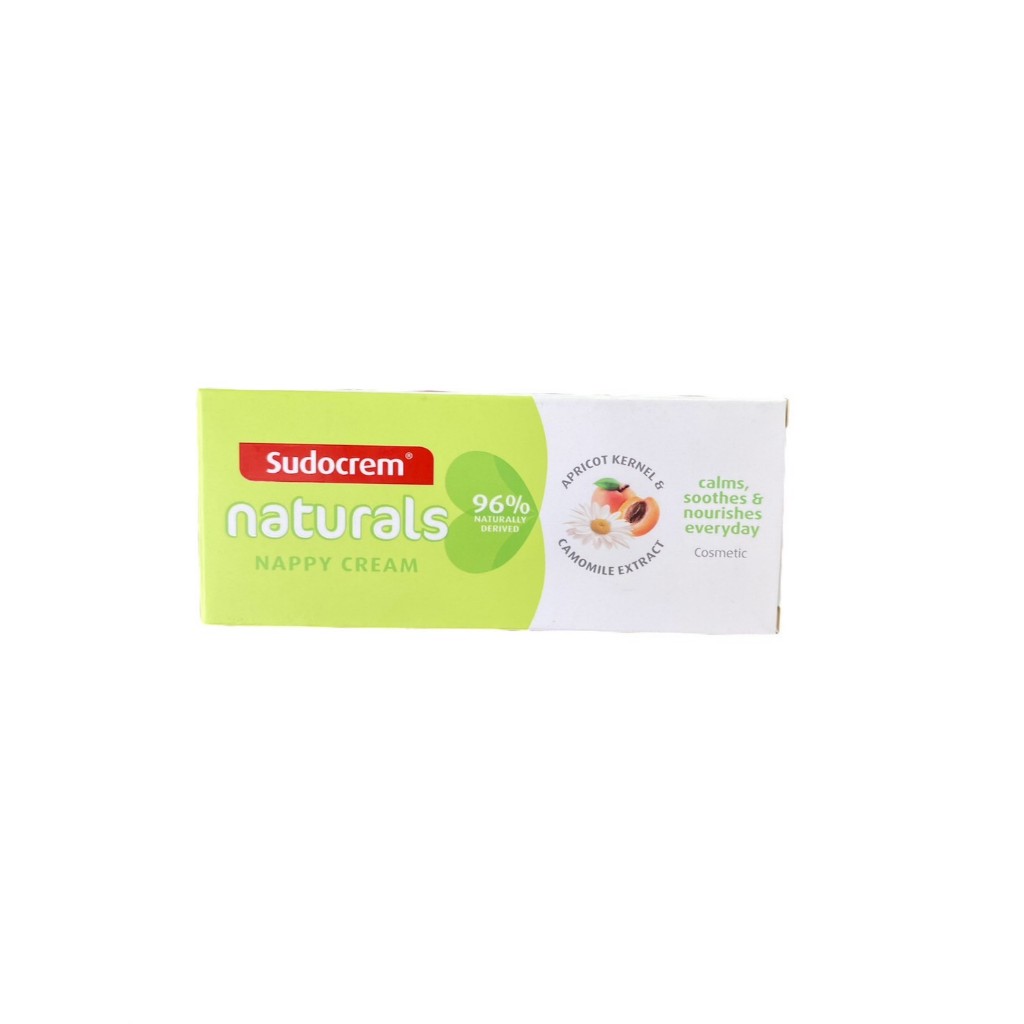 Sudocream Naturals nappy cream 30 g. [ซูโดเครม เนเชอรัล แนปปี้ ครีม 30 กรัม]