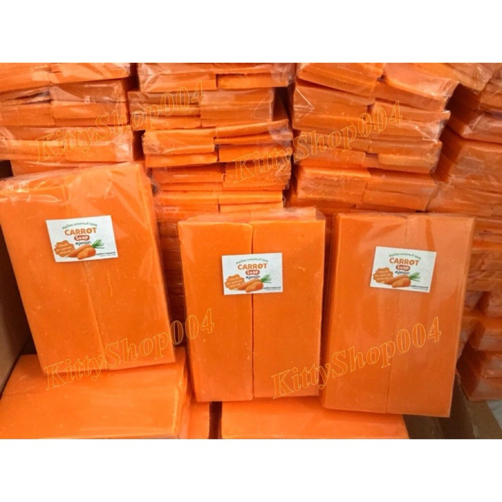 สบู่แครอทฟิลิปปินส์ 500 กรัมเกรดต้นตำหรับฟิลิปินส์