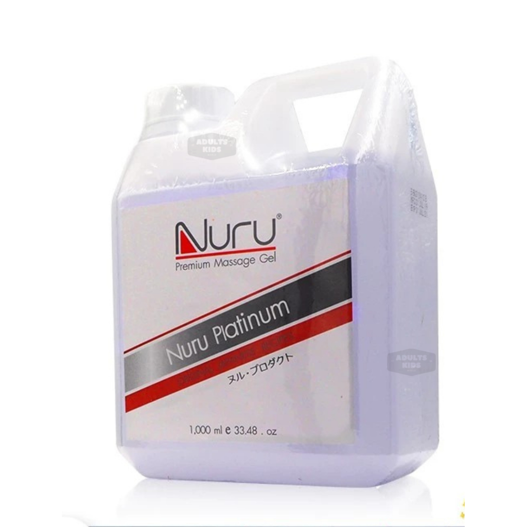 เจลหล่อลื่น Nuru Gel Platinum 1000 ml. รุ่นแพลทตินั่ม เข้มข้นมาก ผสมน้ำก่อนใช้งานได้