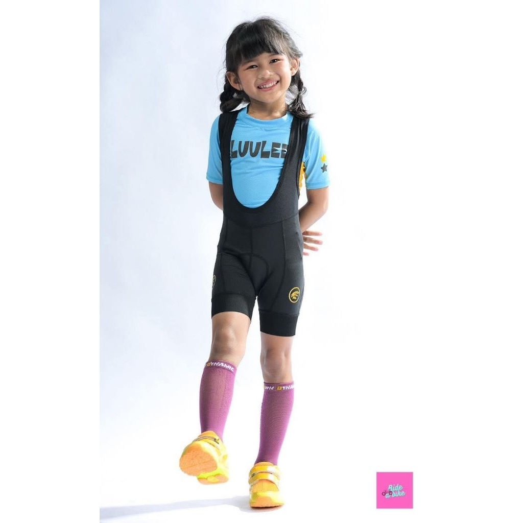 Bib short เอี๊ยมจักรยานสำหรับเด็ก