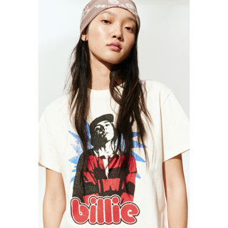 H&M(เอชแอนด์เอ็ม) เสื้อยืดพิมพ์ลาย ผู้หญิง 1288437_1