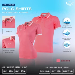 GRAND SPORT เสื้อคอปกตัดต่อแขน (สีใหม่) รหัส : 012585
