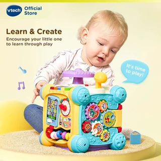 VTech Twist and Play Cube Baby Shape Shorter toys Activity Center cube baby toys [80-557203] ลูกบาศก์บิดและเล่นสำหรับเด็
