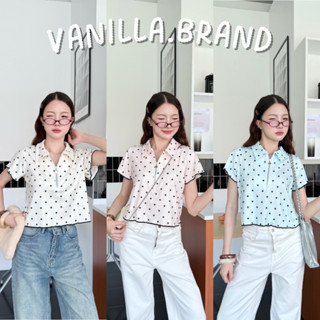 เสื้อคอปกผ้ายืด ซิปหน้า -kn / VB0258