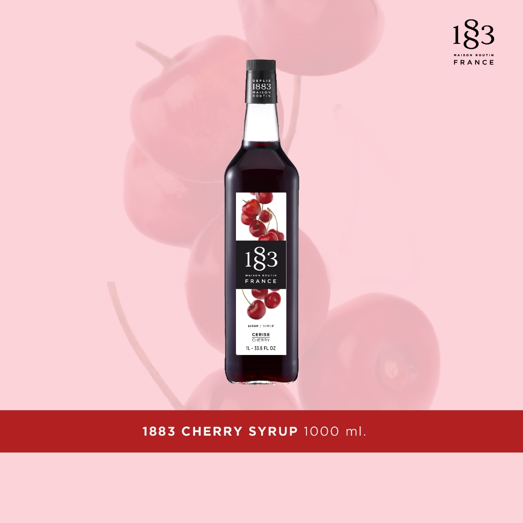 1883 Syrup น้ำเชื่อมกลิ่นเชอร์รี่ 1000 มล. (1883 CHERRY SYRUP 1000 ml.)