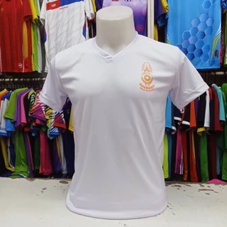 เสื้อยืด แขนสั้น ( คอกลม / คอวี ) สกรีน โลโก้หน้าอก กองทัพบก