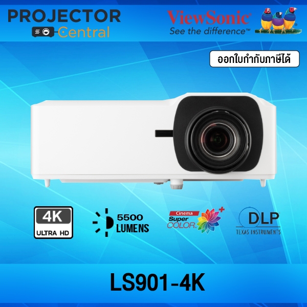viewsonic LS901-4K 5,500 ANSI Lumens 4K HDR Laser Installation Projector​
