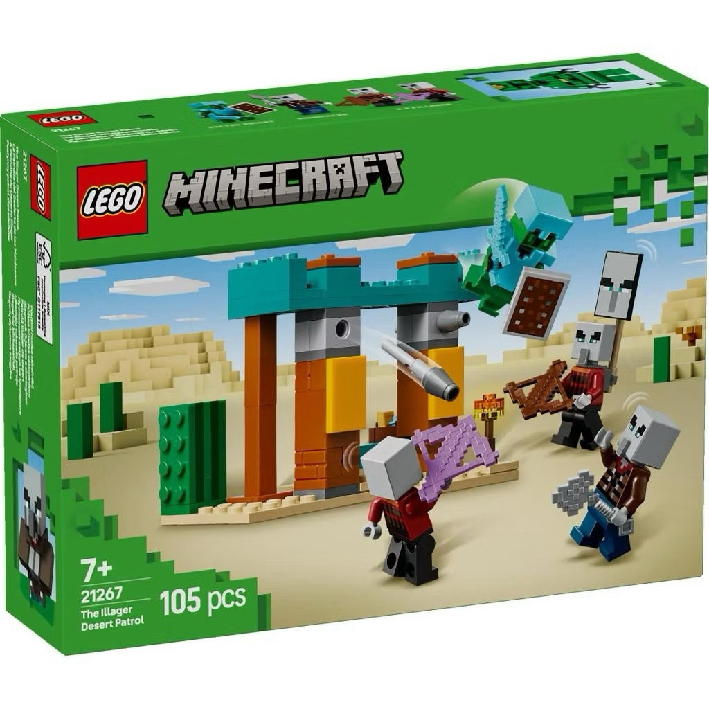 LEGO Minecraft 21267 The Illager Desert Patrol by Bricks_Kp