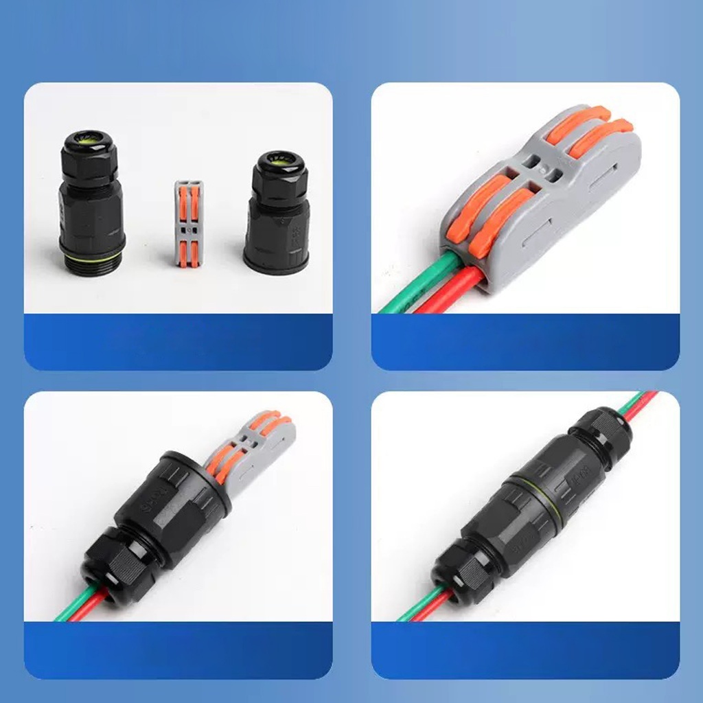 ข้อต่อสายไฟ เต๋าต่อสาย ตัวต่อสายไฟ ขั้วต่อสายไฟ แบบใส/ด้าน \ Wire terminal connectors เทอร์มินอลต่อสายไฟ - รูปที่ 3