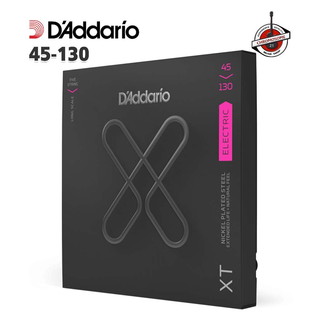 สายเบสชุด5สาย D’addario XTB45130 (สายเคลือบ) ซีรีย์ XT