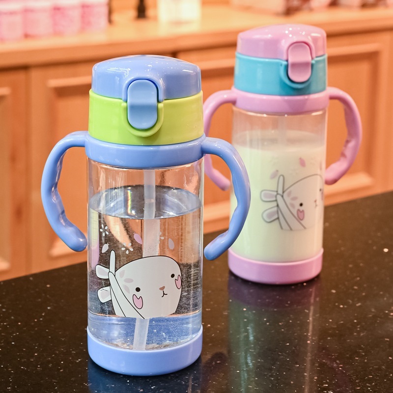 ขวดน้ำ แก้วหัดดูด WATER CUP 400 ml NH913