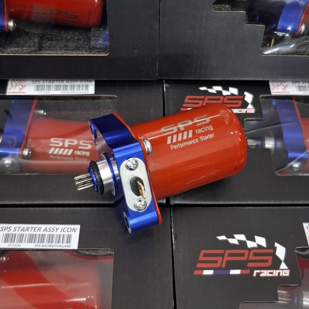 ไดร์สตารทแต่ง sps ใส่ click110 icon ไดร์สตาร์ทโม