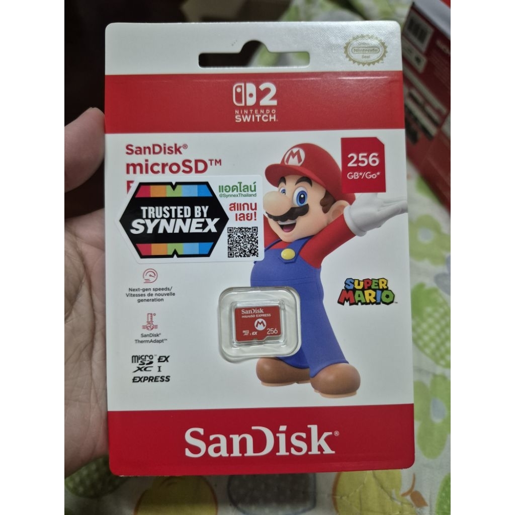Sandisk® microSD™ Express Card 256 GB ลาย Limited Mario