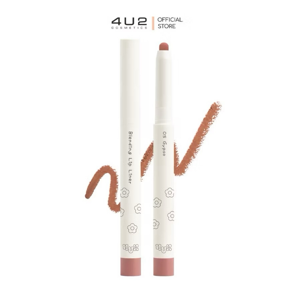 ส่งต่อ ลิปไลน์เนอร์ 4U2 BLENDING LIP LINER - ลิปไลน์เนอร์ ดินสอเขียนขอบปาก ติดทน กลบสีปาก ลิป เขียนข