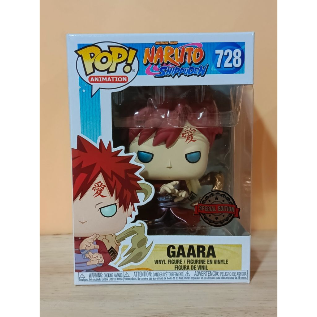 Funko Pop! : Naruto Shippuden - Gaara Metallic [ กล่องสินค้า - 8/10 ]