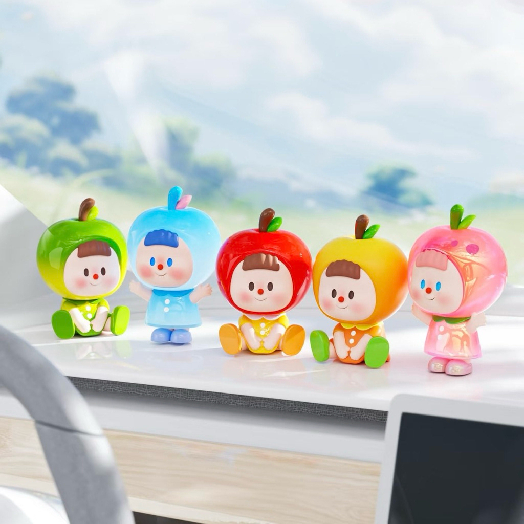 (พร้อมส่ง แบบเลือกตัว) Duoduomei - Apple A Day🍎🍏