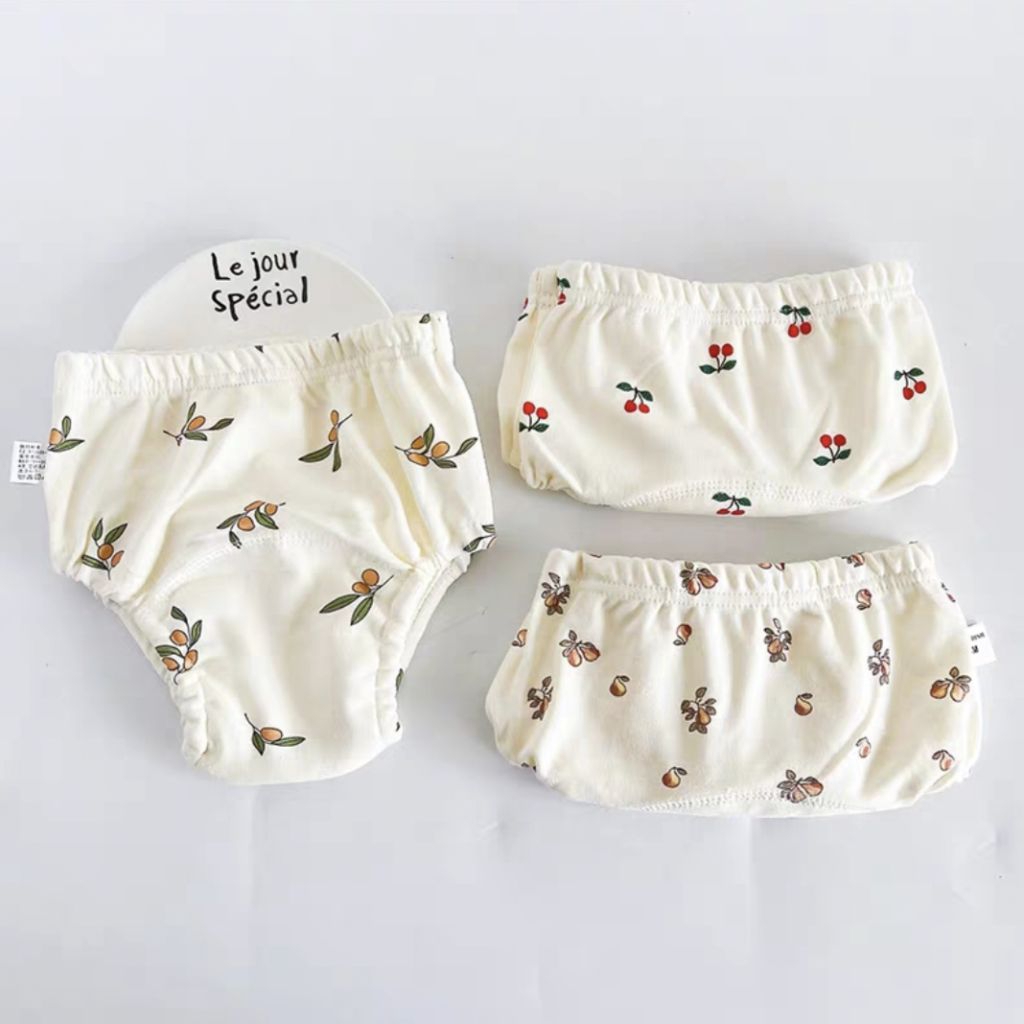 [พร้อมส่งเลย] กางเกงในกันฉี่ 6 ชั้น ผ้านุ่ม ใส่สบาย ลายน่ารัก กันน้ำ ใส่แทนเพิร์ส