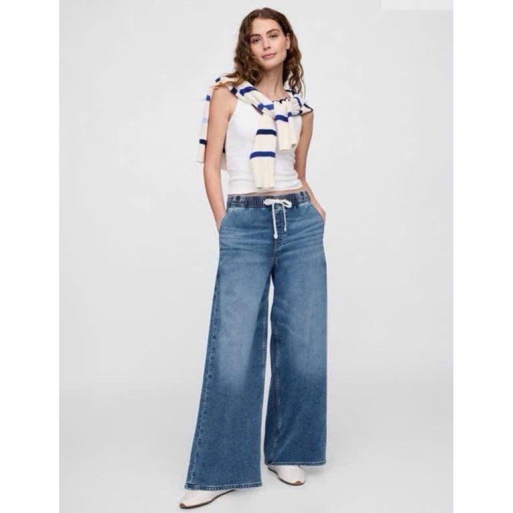 กางเกงยีนส์ GAP Wide leg jeans