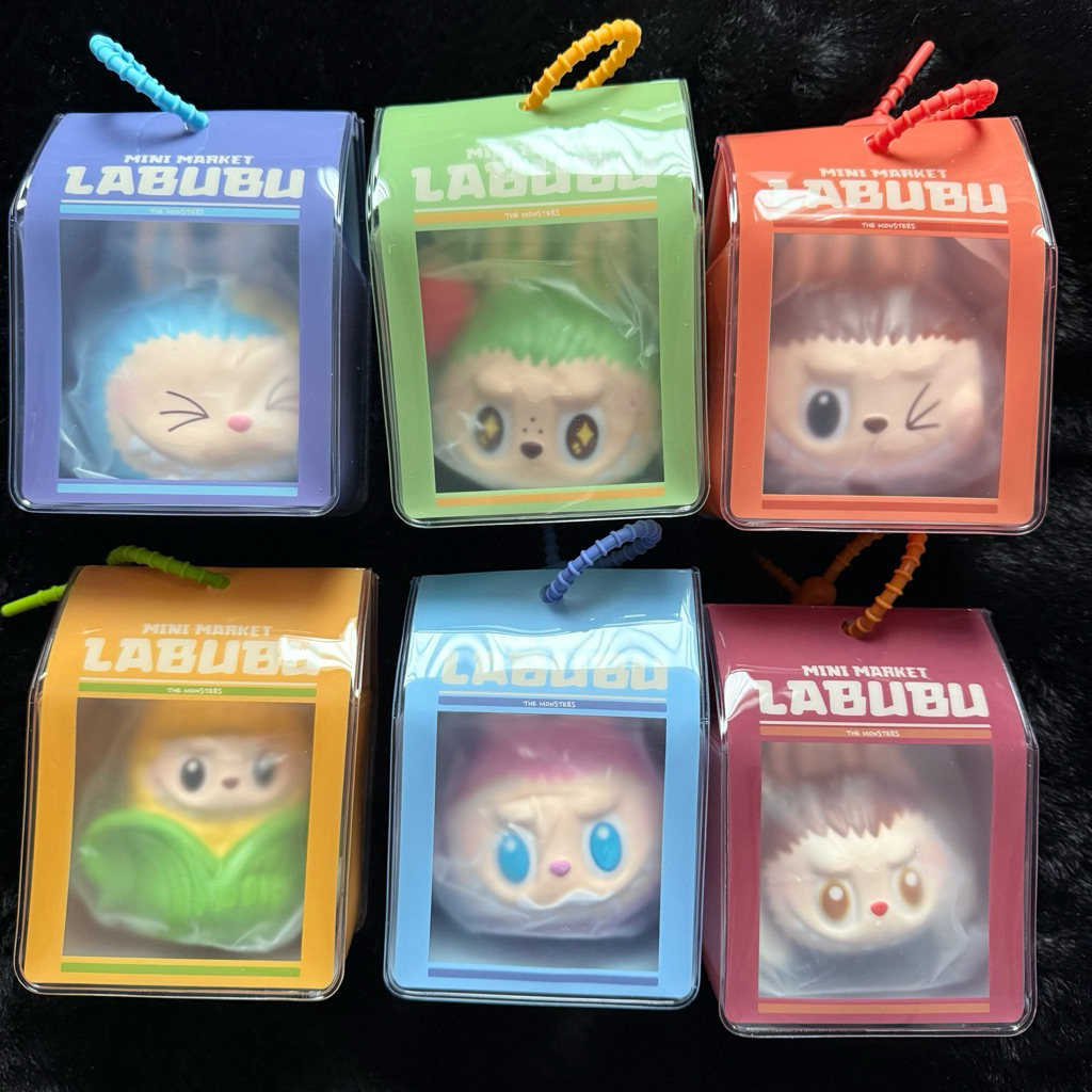 LABUBU THE MONSTERS Wacky mart - squishy charm
