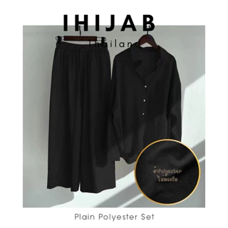 ชุดเซ็ต ผ้าPolyester ใส่สบาย ไม่ต้องรีด ดูตารางไซส์สินค้าก่อนสั่งซื้อนะคะ