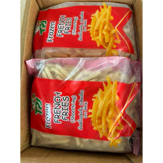 เฟรนฟราย เส้นเล็ก (7mm.) 1kg.🍟🥔⚡️ส่งด่วน 🔥ค่าส่งเหมา✅คละได้ทั้งร้าน❗️ 🚚💨ส่งขนส่งแช่เย็น❄️💦