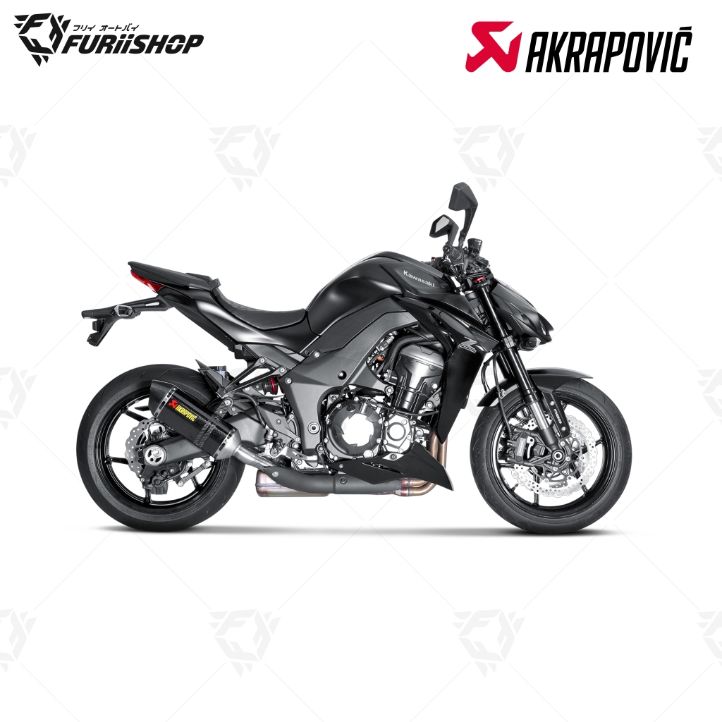 ท่อสูตร/ท่อแต่ง/ท่อไอเสีย Akrapovic Z1000 slip: for Kawasaki Z1000 2010-2020/Z1000 Sx 2011-2016