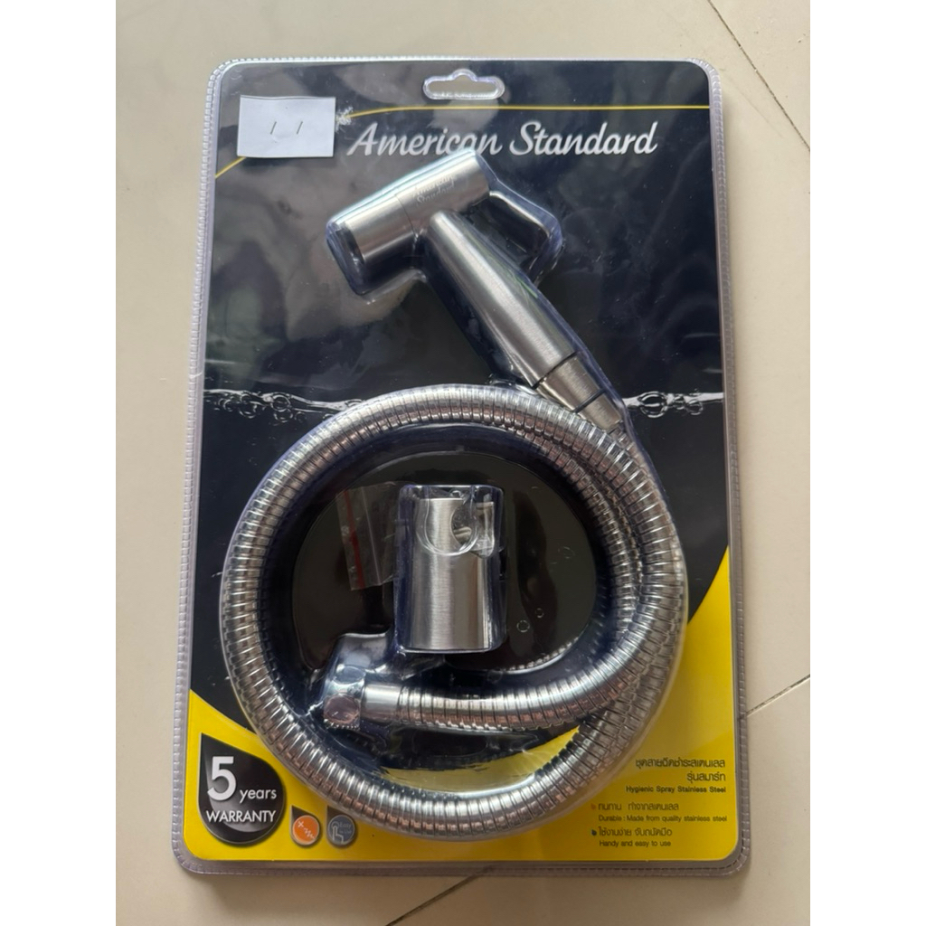 สายฉีดชำระครบชุด AMERICAN STANDARD A-4900-ST สเตนเลส