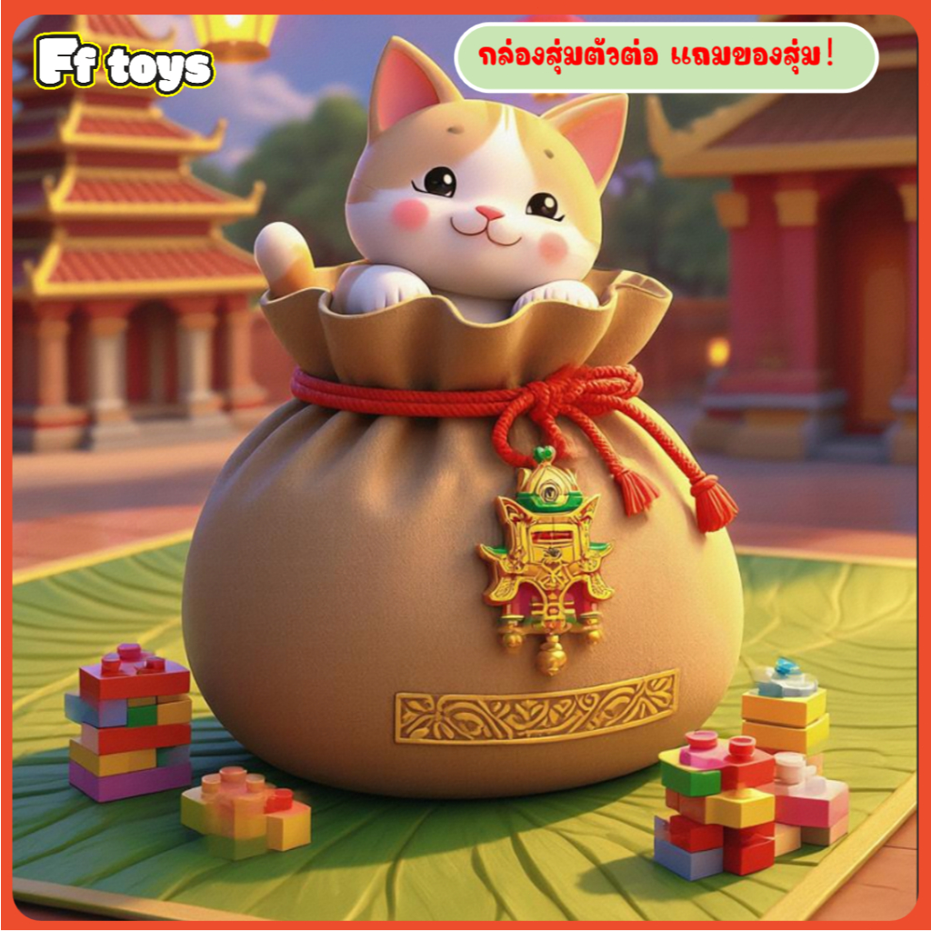 🎁✨😍 มูลค่า 60 บาท~กล่องเซอร์ไพรส์ตัวต่อ ของขวัญสุดน่าตื่นเต้น~ 🎁✨😍~ <FF Toys>