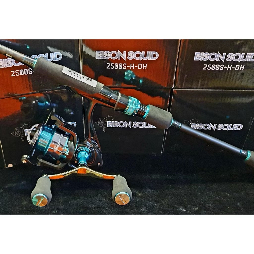 BISON SQUID ไบสัน คันเบ็ดตกปลา รอกตกปลา ครับ