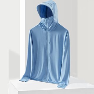 เสื้อป้องกันแสงแดด SPF50++ เสื้อคลุมมีฮู้ด ใส่สบาย สไตล์ใหม่…