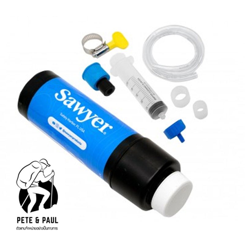 เครื่องกรองน้ำพกพาแบบต่อกับก็อกน้ำ Sawyer SP134X ผลิตใน  USA