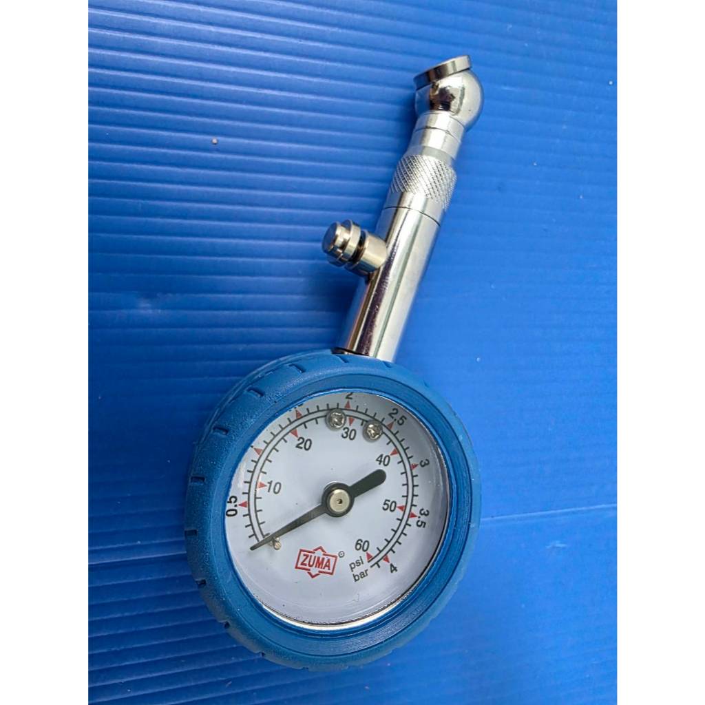 🔥ของแท้100%🔥 zuma ที่วัดลมยาง เกจ์วัดลมยาง สูงสุด 60 ปอนด์ วัดลมยางรถยนต์ มอเตอร์ไซค์ จากไต้หวันแท้ พร้อมส่งจากไทย