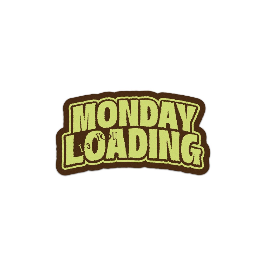 FRANK! monday loading sticker