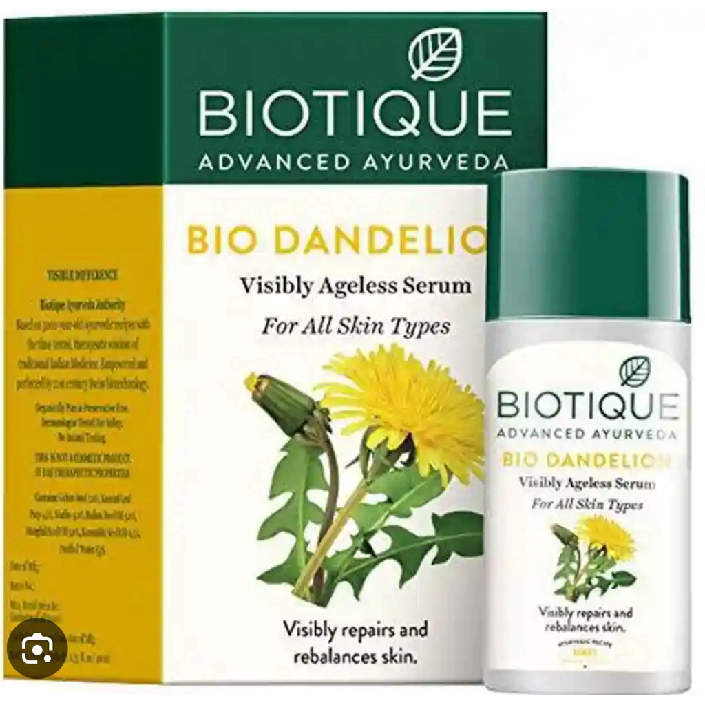Biotique dandelion visibly Ageless Serum for All Skin types