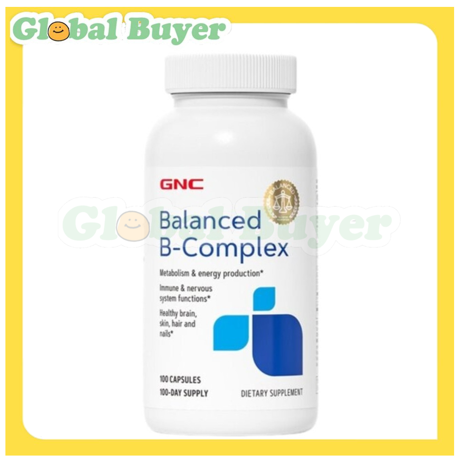 GNC Balanced B-Complex (100 capsules)