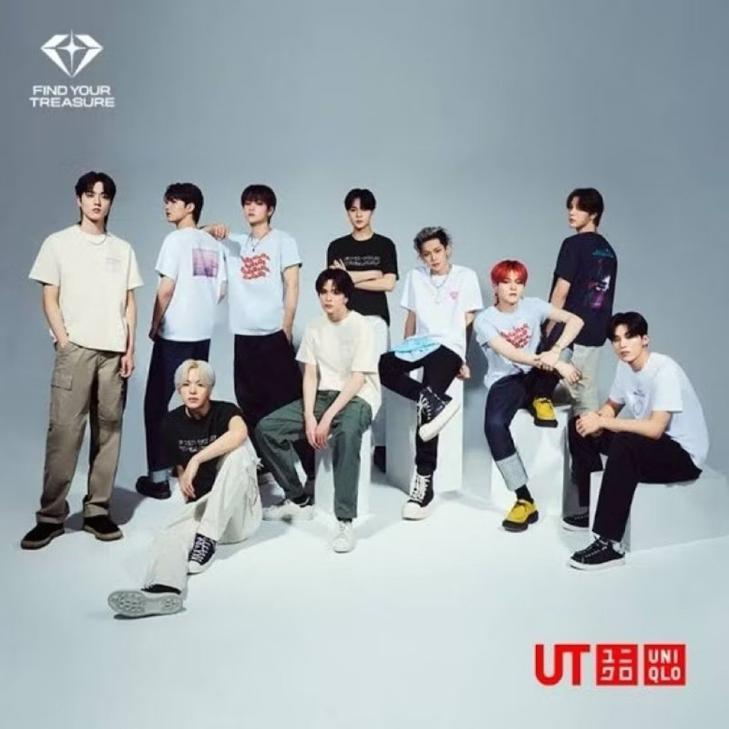 พร้อมส่ง เสื้อ UNIQLO X TREASURE ไซส์ L แท้ชอปเกาหลี