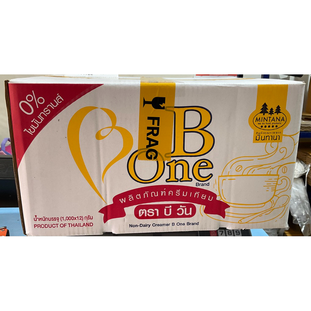 ครีมเทียม ตรา B-One ขนาด 1,000 กรัม (ยกลัง บรรจุ 12 ถุง) P&J MART(801)