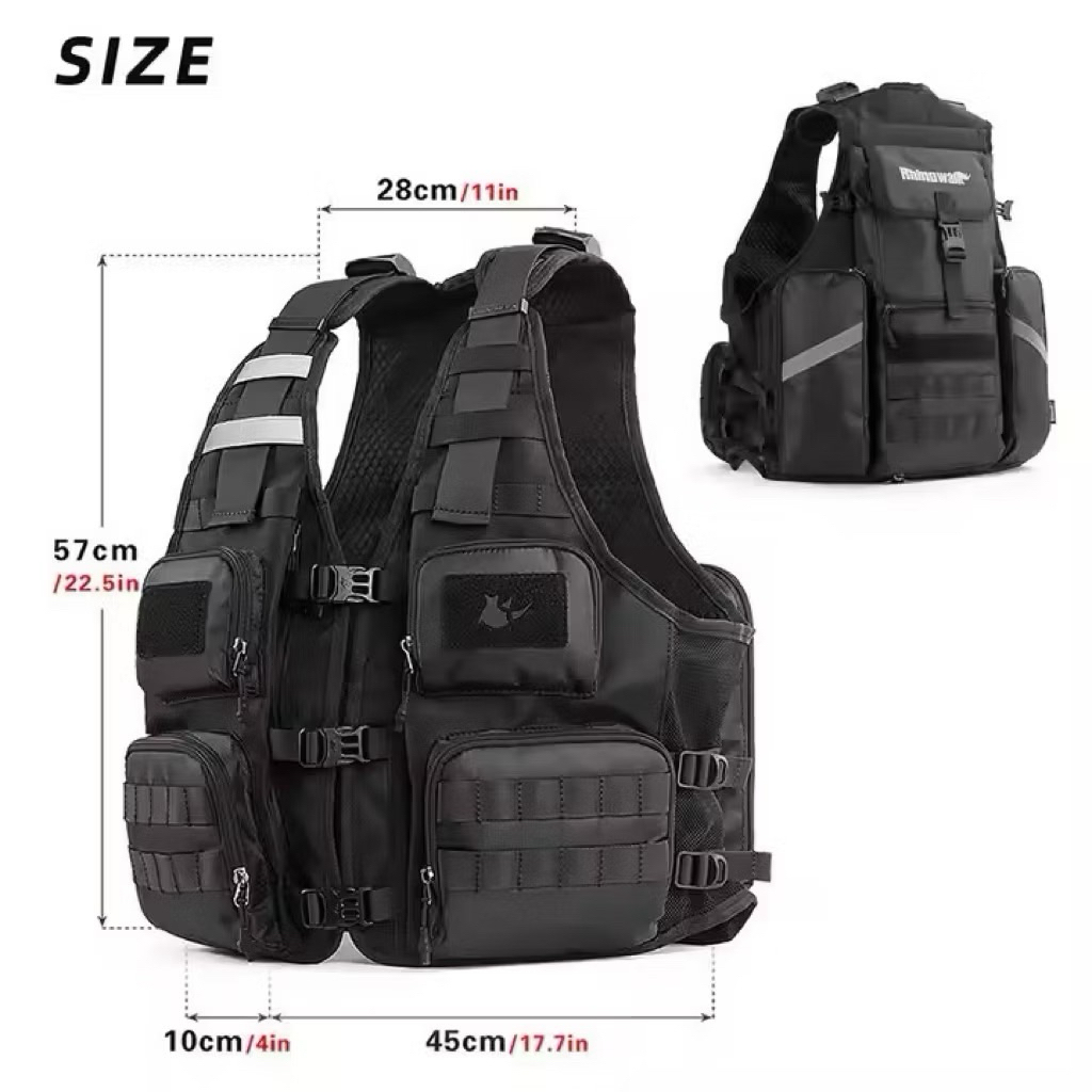 Rhinowalk M1012 เสื้อกั๊กเป้น้ำ — صورة 2